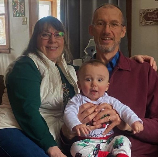 Wife and baby Grandson