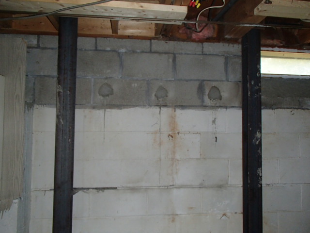 Block wall repair